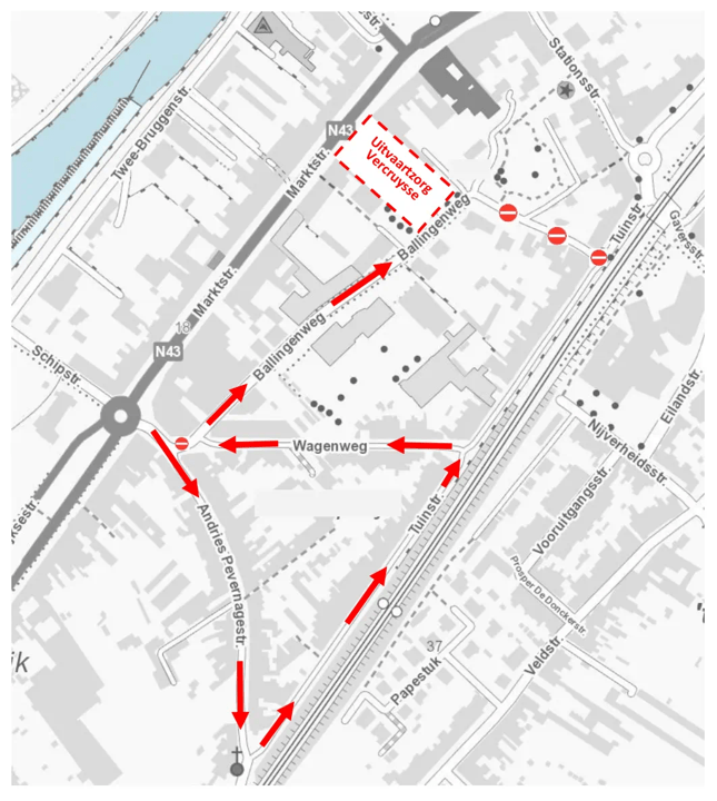 Wegenwerken Ballingenweg